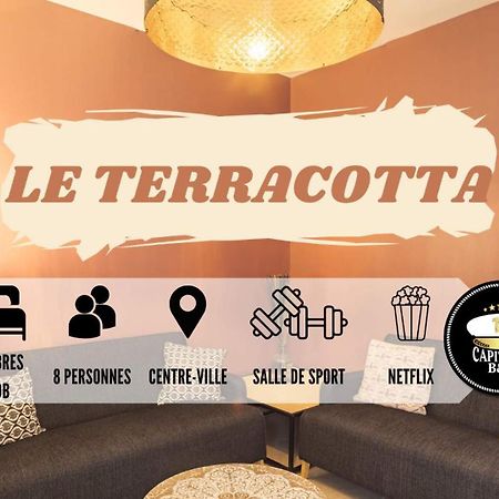 Le Terracotta Ideal Groupe Salle De Sport Parking Gratuit Труа Екстер'єр фото